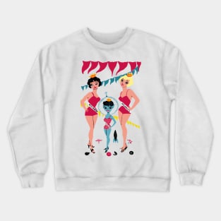 Miss Universe Alien Babe Crewneck Sweatshirt